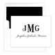 Bold Monogram Folded Note Cards Image 10 of 21
